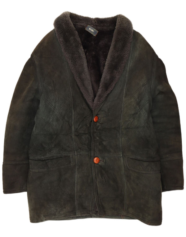 Ανδρικό Shearling Jacket Dibi UK 40 Large Green