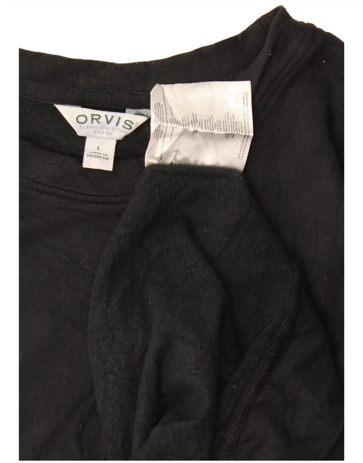 Γυναικεία φούτερ Orvis Jumper UK 16 Large Black Modal