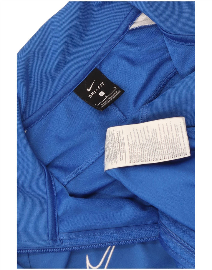Ανδρική φόρμα Nike Dri Fit Μπουφάν με μεγάλο μπλε χρώμα πολυεστέρα