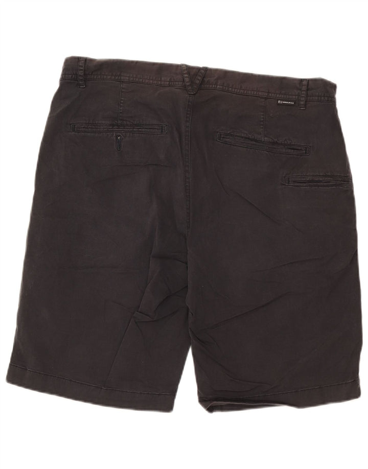 Ανδρικό σορτς chino Woolrich W36 μεγάλο μαύρο βαμβακερό
