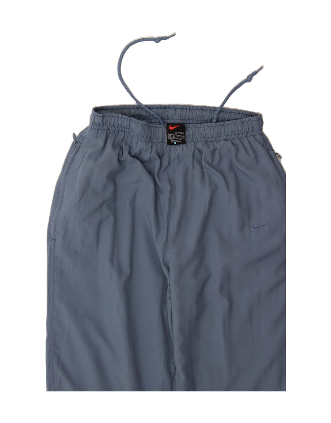 NIKE Girls Tracksuit Trousers 14-15 Years Large Blue Polyester Vintage Nike and Second-Hand Nike from Messina Hembry 