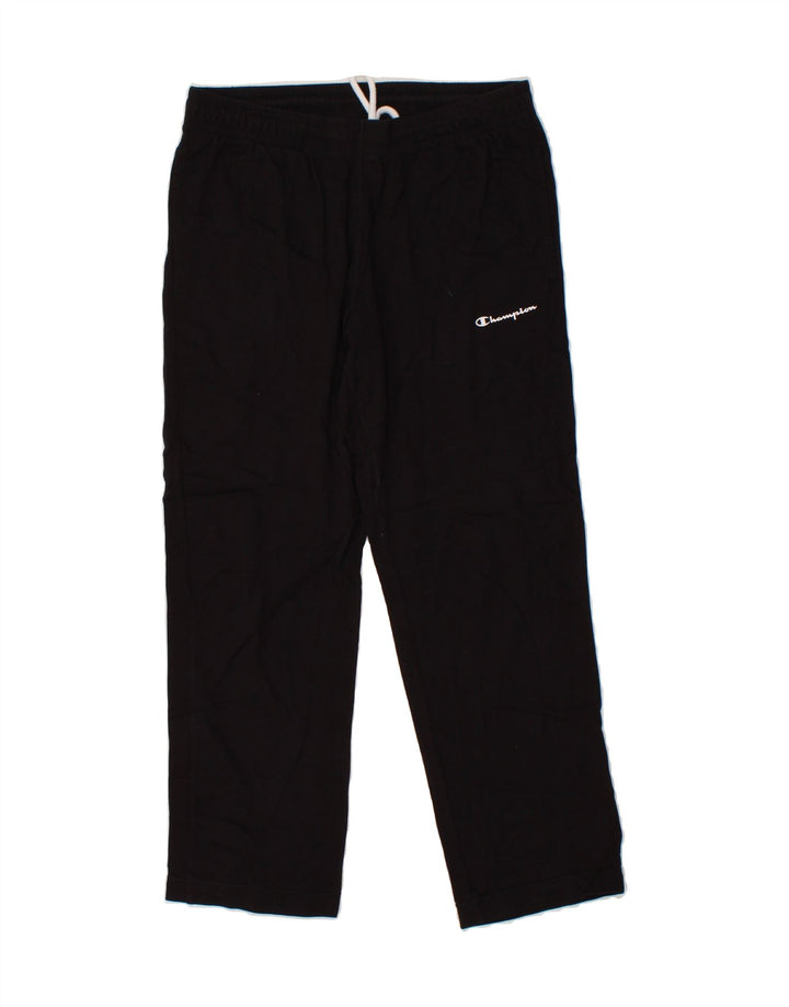CHAMPION Mens Tracksuit Trousers Small  Black Vintage Champion and Second-Hand Champion from Messina Hembry 