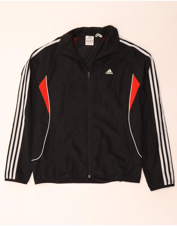 Ανδρική φόρμα Adidas Climalite Top Jacket UK 40/42 Medium Black