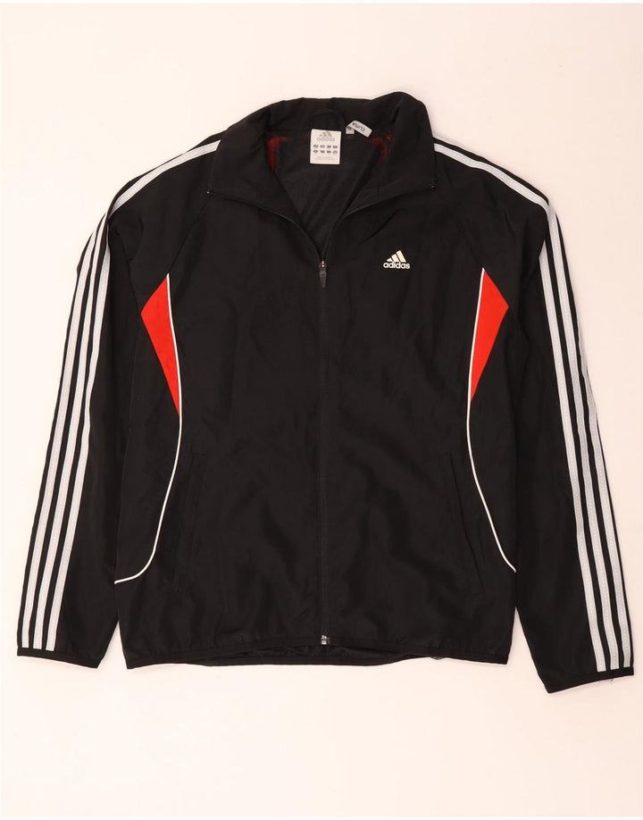 Ανδρική φόρμα Adidas Climalite Top Jacket UK 40/42 Medium Black