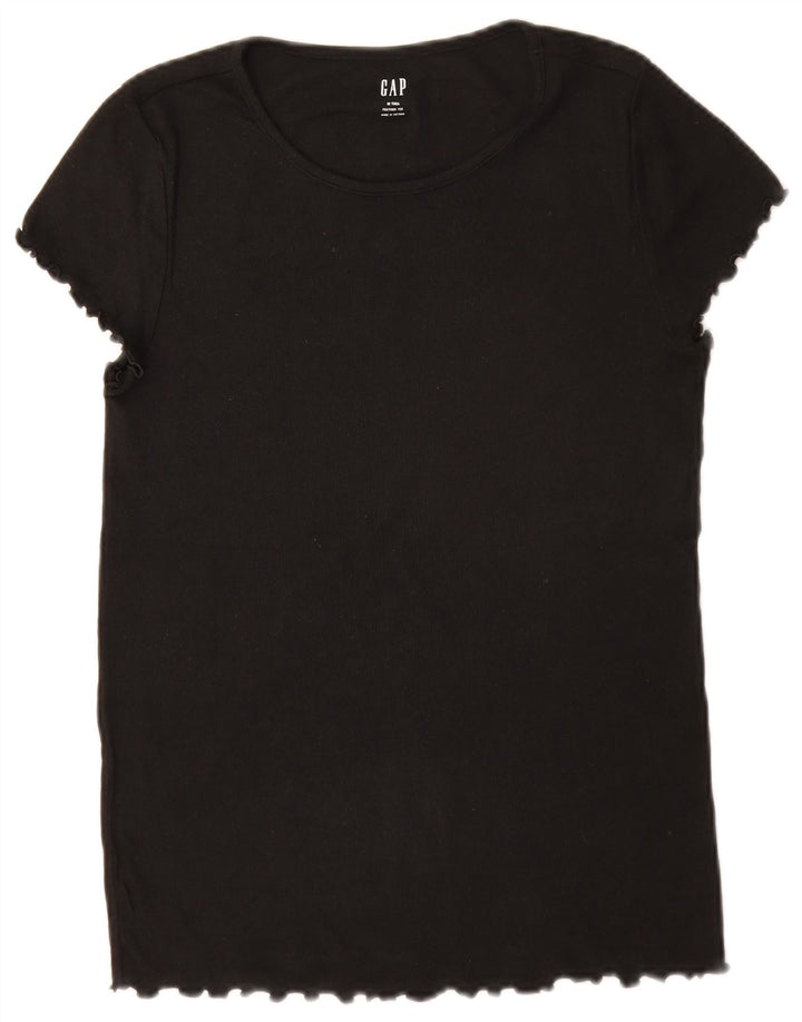 Gap Γυναικείο T-Shirt Top UK 14 Medium Black