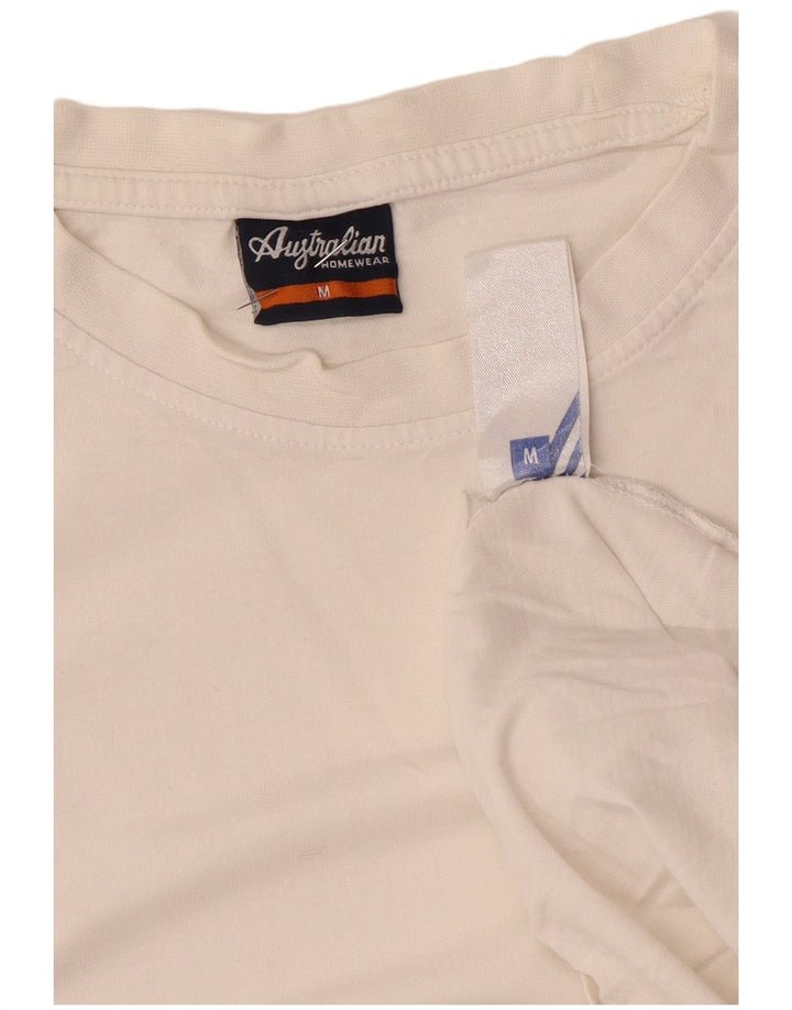 Ανδρικό T-Shirt AUSTRALIAN L'ALPINA Top Medium White