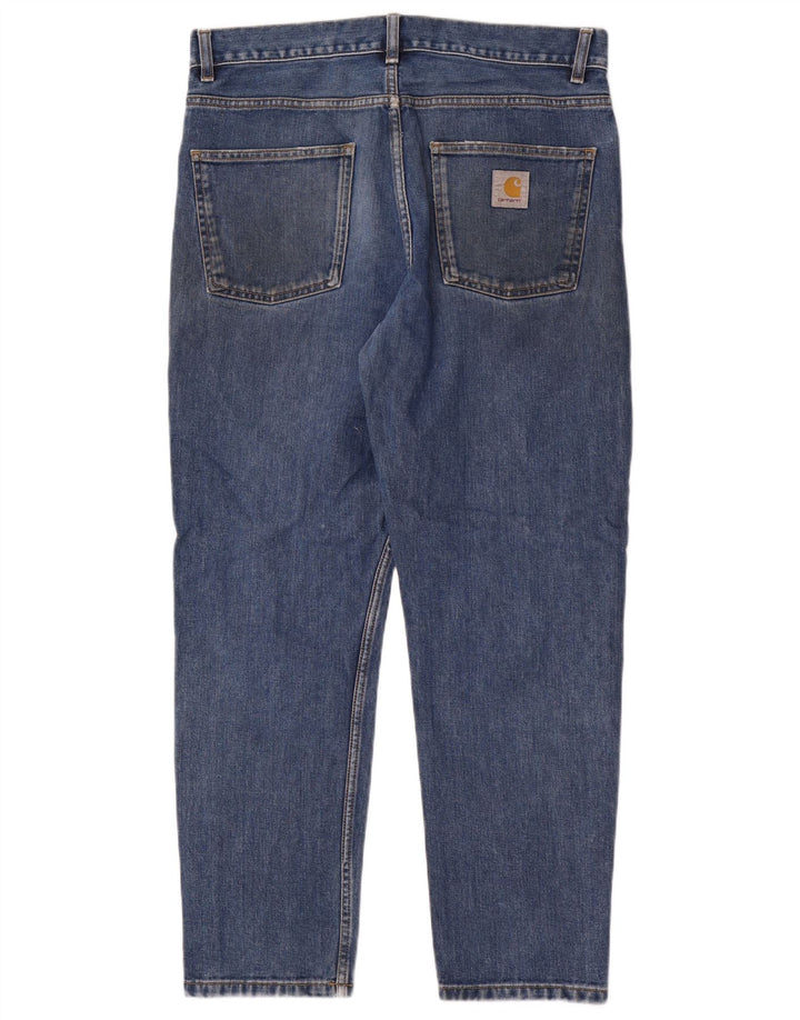 Ανδρικό τζιν ίσιο Carhartt W32 L30 Μπλε βαμβακερό