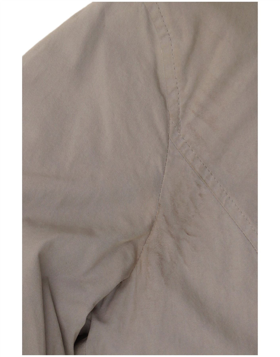Woolrich Γυναικείο παλτό με κουκούλα UK 14 Βαμβακερό μεσαίο γκρι