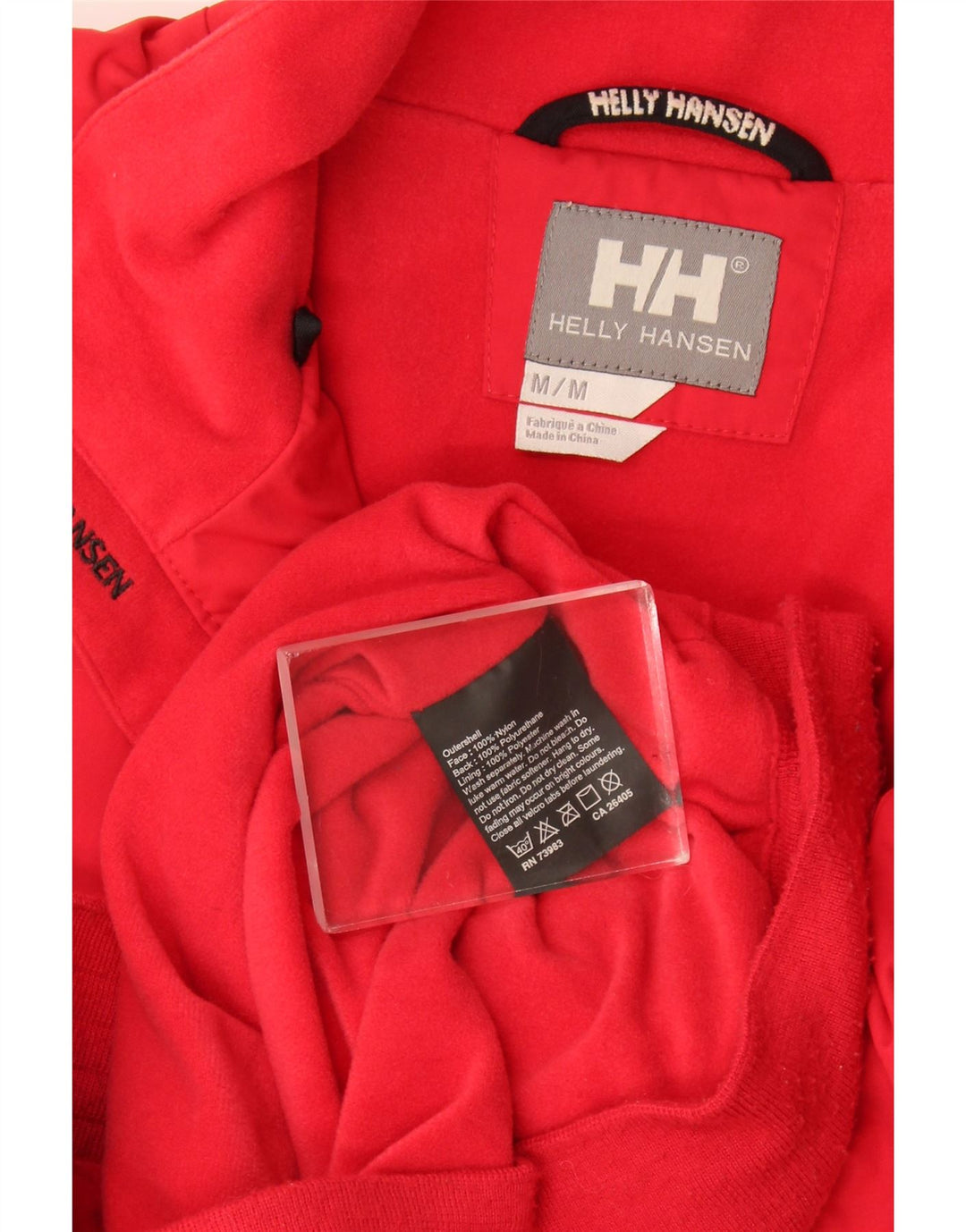 Ανδρικό μπουφάν Helly Hansen UK 38 Medium Red Nylon