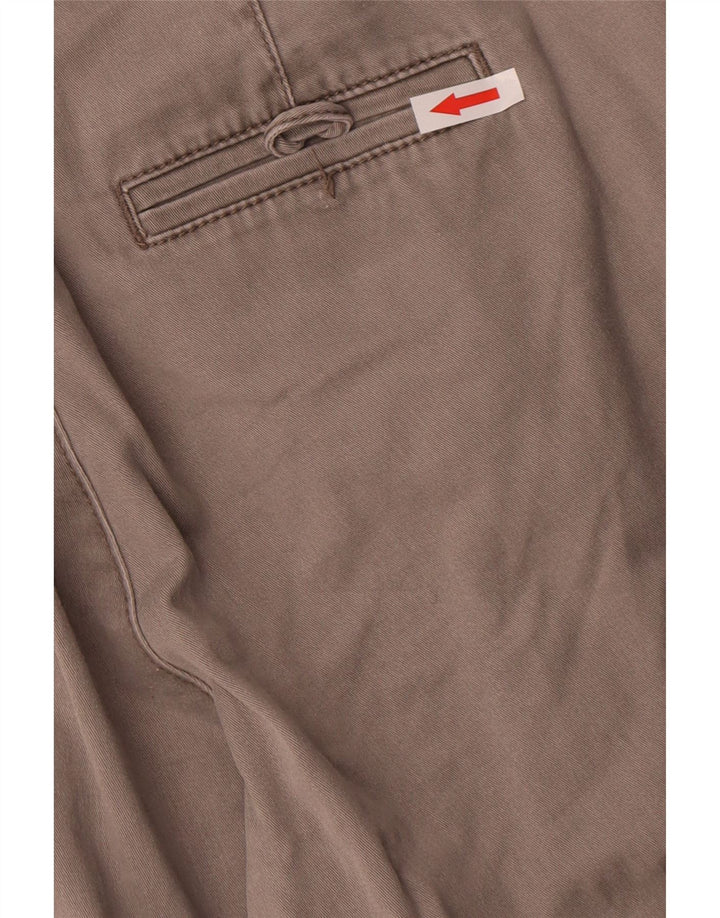 Γυναικείο ίσιο παντελόνι Chino Benetton W30 L27 Γκρι