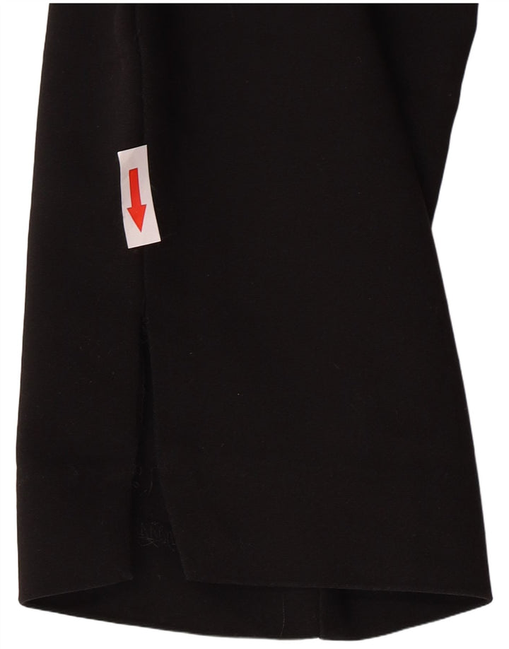 Zara Γυναικείο Slim παντελόνι Chino Medium W28 L26 Μαύρο βαμβακερό