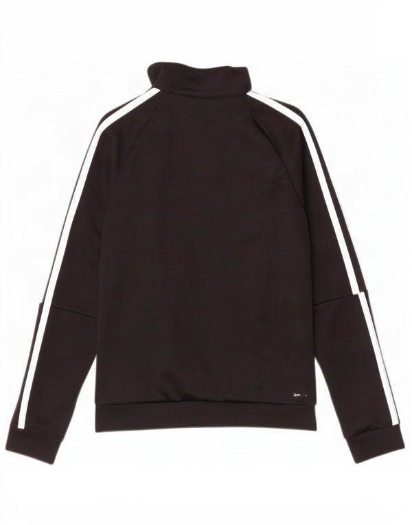 Adidas Γυναικεία φόρμα Climalite Top Jacket UK 4/6 XS Μαύρο Πολυεστέρας