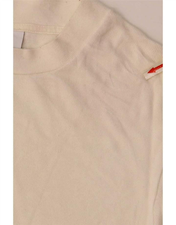 Ανδρικό T-Shirt Zara Top Medium Off White