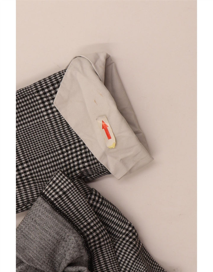 Marks & Spencer Γυναικείο φόρεμα A-Line UK 10 Small Black Houndstooth