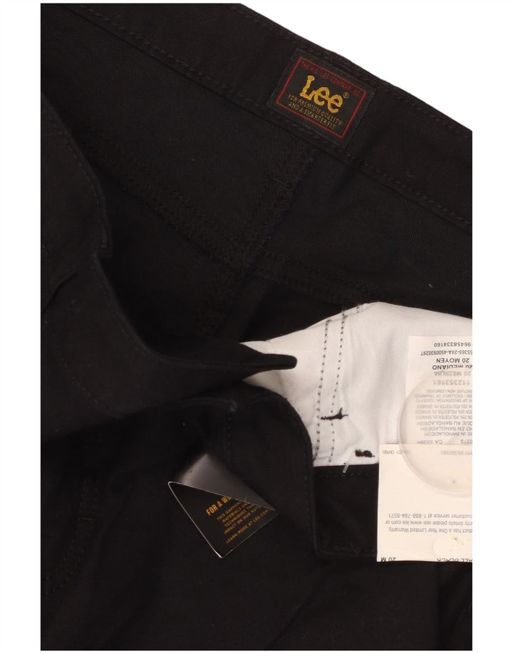 Lee Womens US 20 3XL W40 Μαύρο βαμβακερό