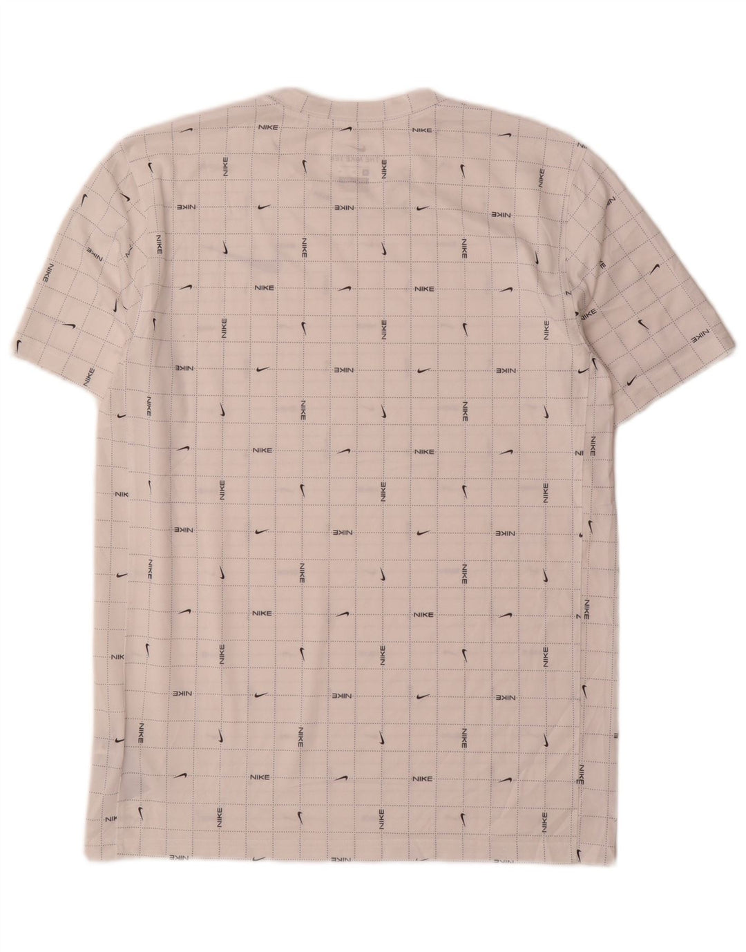 Ανδρικό γραφικό μπλουζάκι Nike Dri Fit, μεσαίο λευκό πολυεστέρας