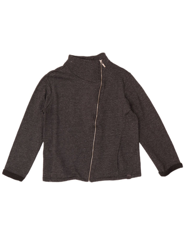 Freddy γυναικεία υπερμεγέθη αθλητική φόρμα Top Jacket UK 10 Small Grey Cotton
