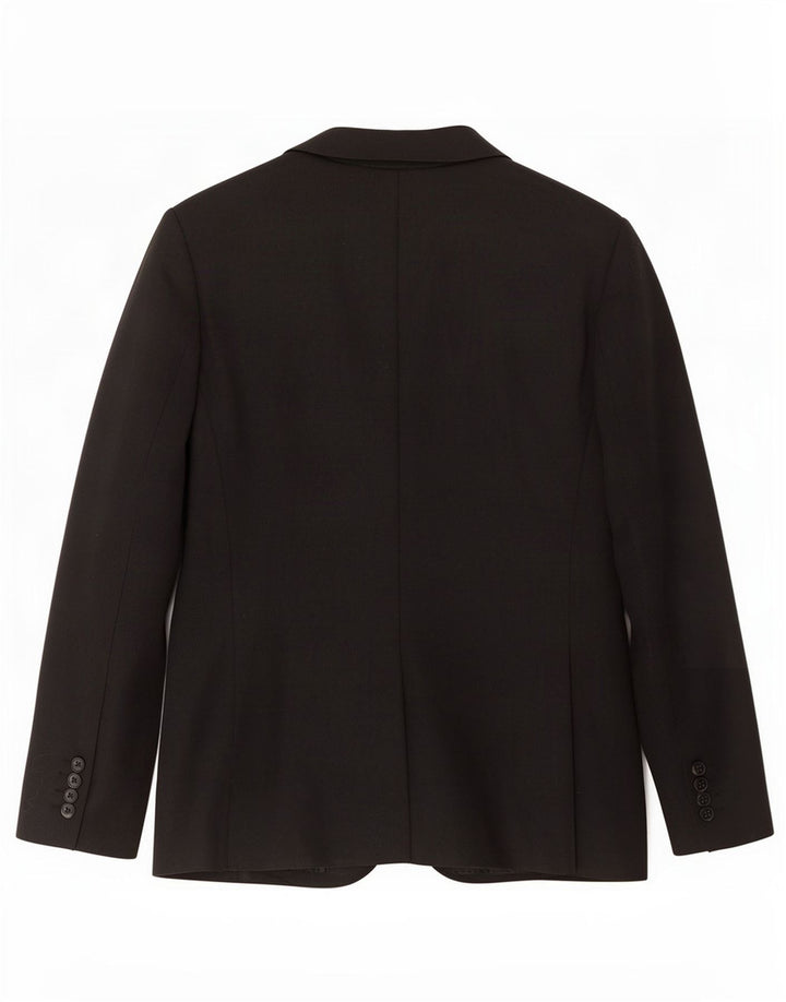 Zara Ανδρικό σακάκι σακάκι με 2 κουμπιά UK 38 Medium Black Polyester