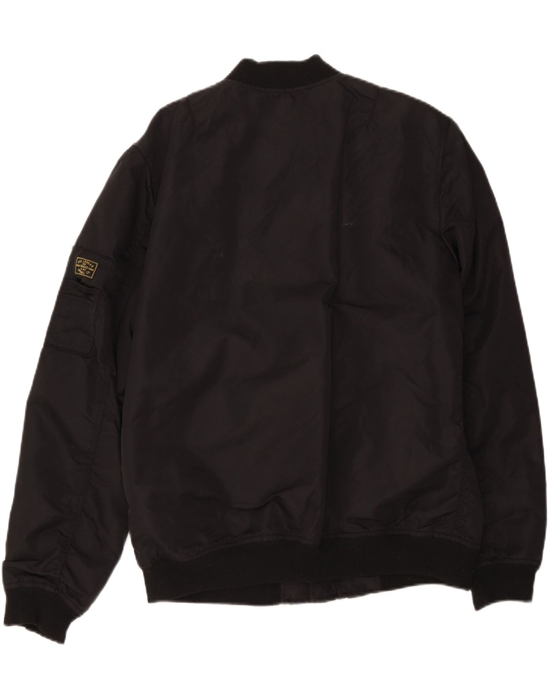 Pull & Bear Γυναικείο Bomber Jacket UK 18 XL μαύρο νάιλον