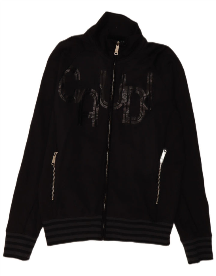 Ανδρική φόρμα γραφικών Gaudi Top Jacket 2XL Black Polyamide