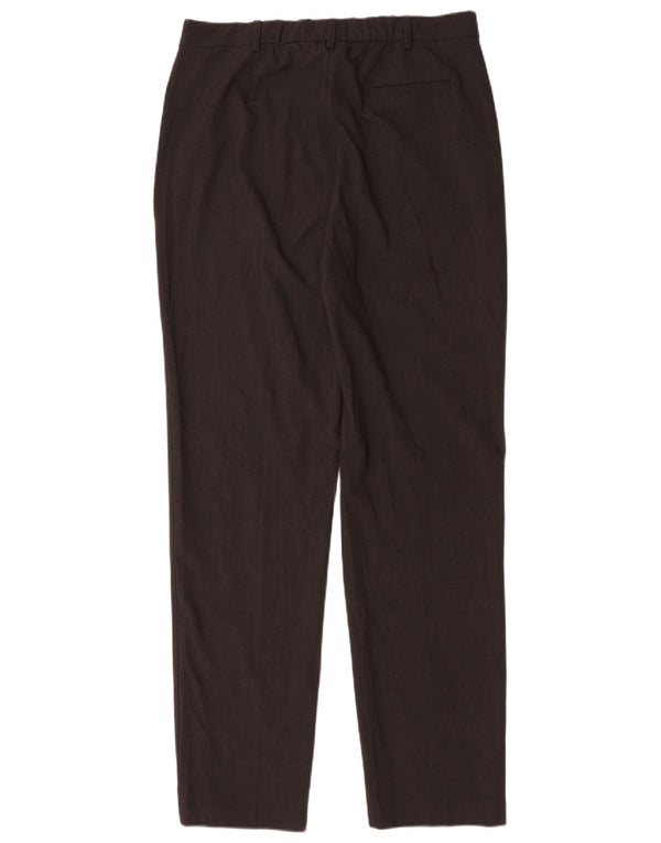 Marks & Spencer Γυναικεία Ψηλόμεση Παντελόνι UK 14 Large W34 L33 Μαύρο