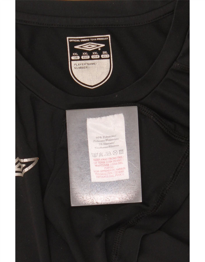 Ανδρικό γιλέκο Umbro Top 2XL Μαύρο πολυεστέρα