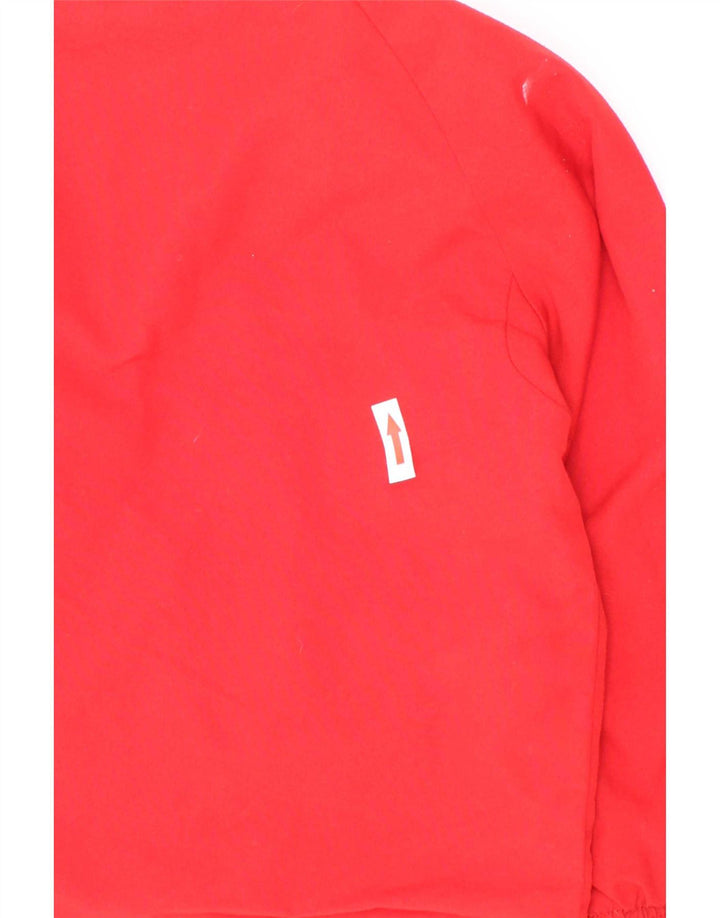 Adidas Boys Liverpool Tracksuit Top Jacket 3-4 Years Red Colourblock