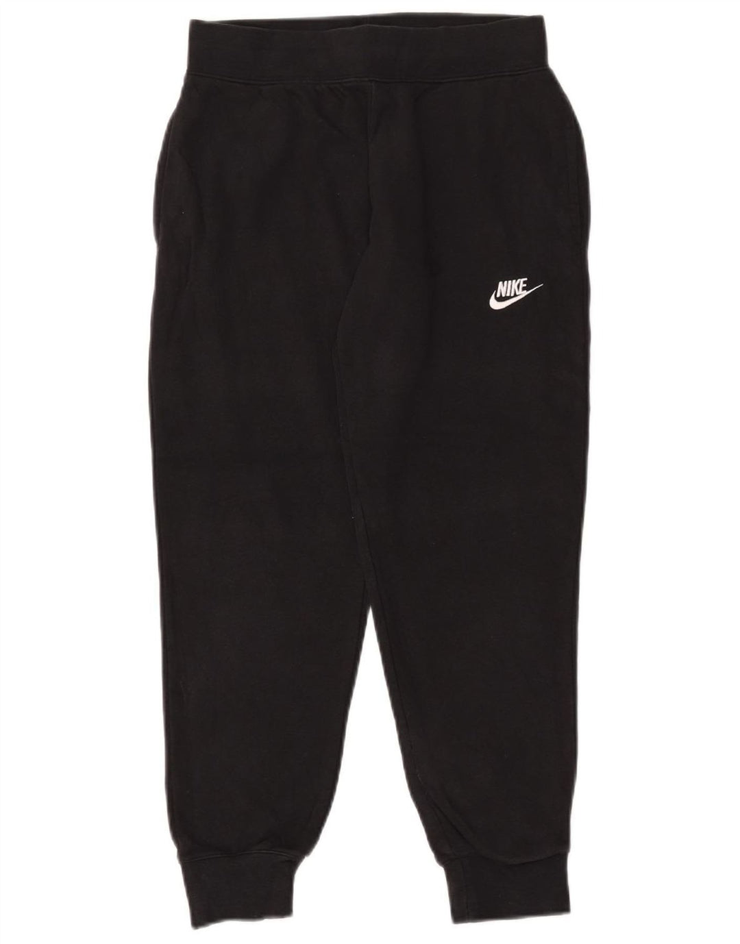Γυναικεία αθλητική φόρμα NIKE Παντελόνι Joggers UK 12 μεσαίο μαύρο βαμβακερό