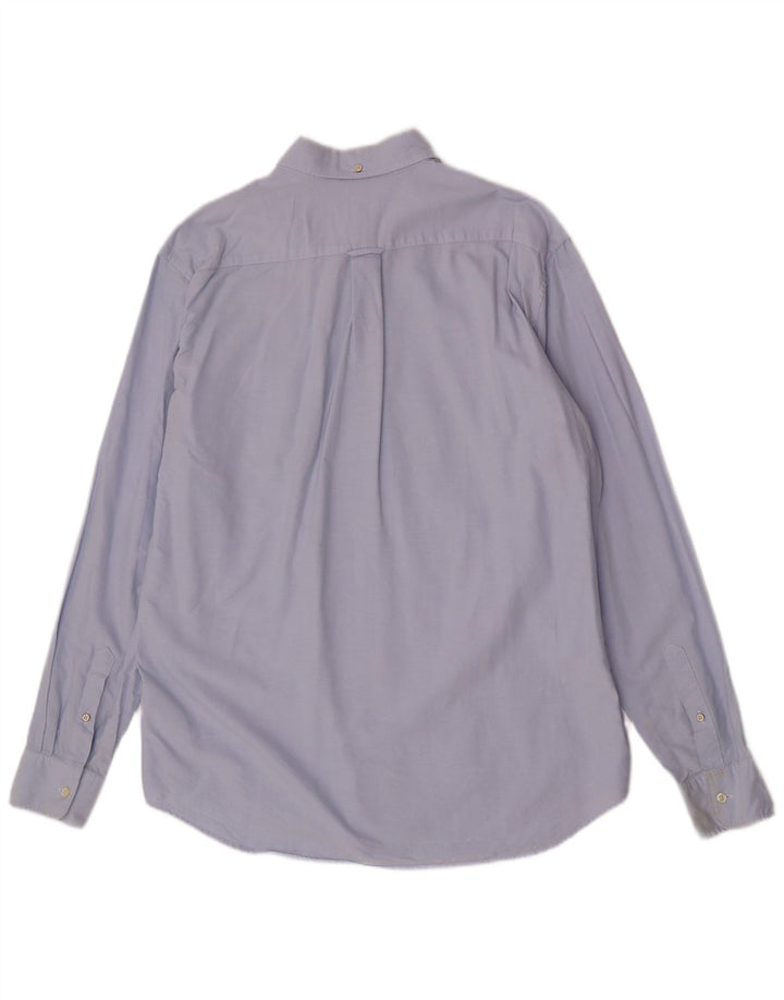 Ανδρικό πουκάμισο Gant Regular Fit Size 17 1/2 XL Μπλε βαμβακερό
