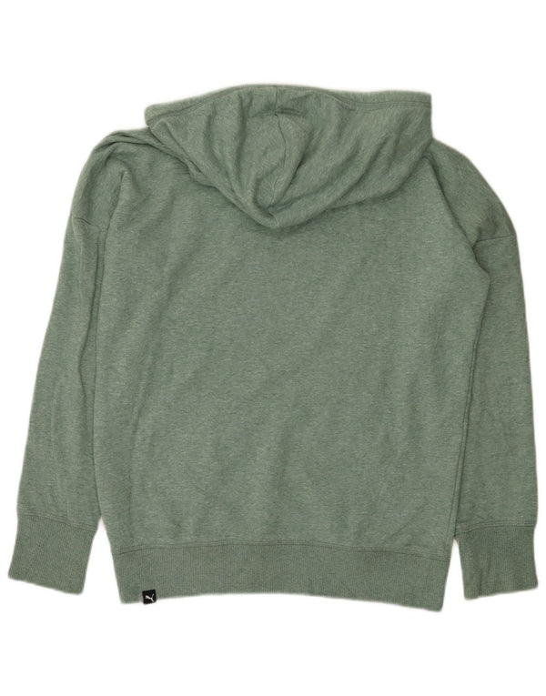 Puma Γυναικείο φούτερ με κουκούλα UK 18 XL Βαμβακερό πράσινο