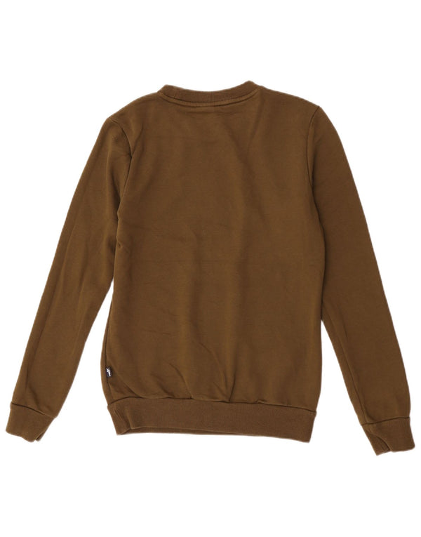 Puma Γυναικεία Φούτερ Jumper UK 6 XS Χακί Βαμβακερό