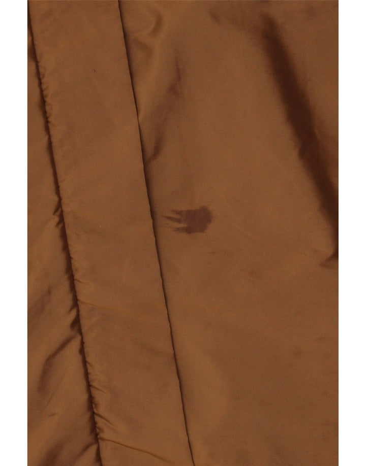 MAX MARA Γυναικείο Σαββατοκύριακο με κουκούλα υπερμεγέθη μπουφάν βροχής UK 8 Μικρό καφέ