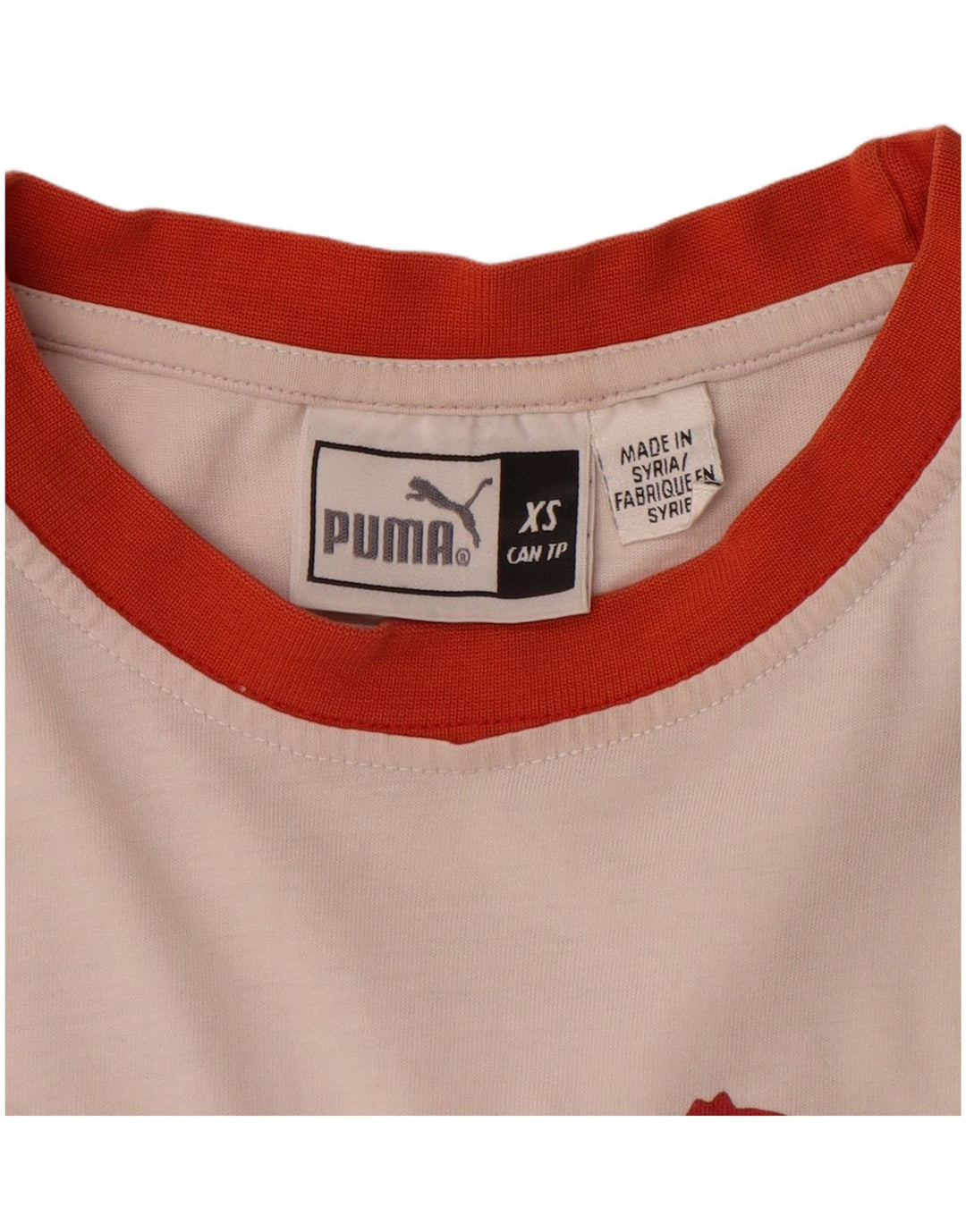 Ανδρικό γραφικό T-Shirt PUMA Top XS White Colourblock