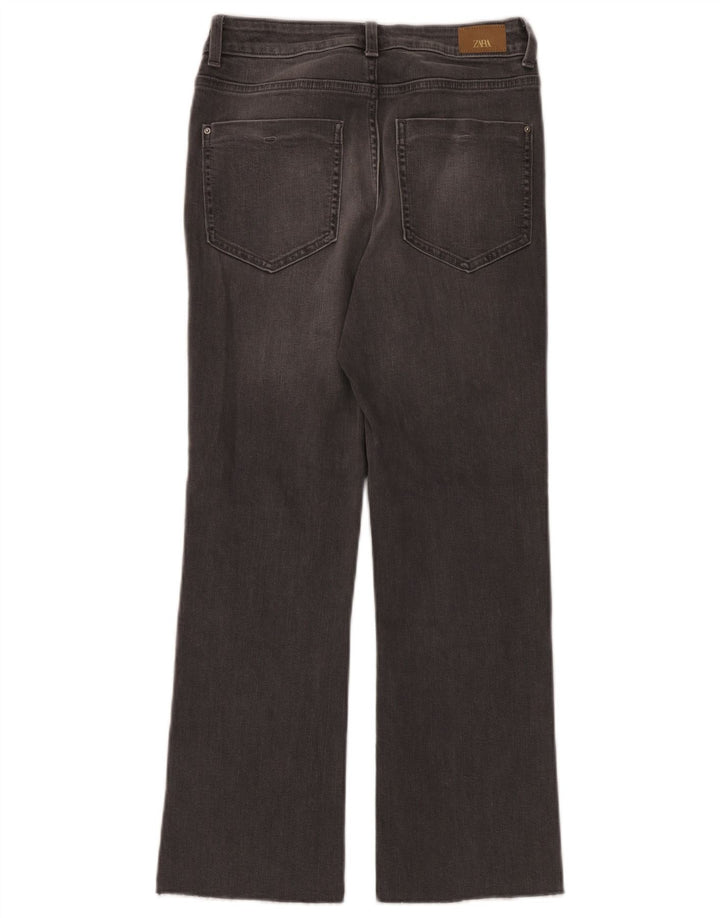 Zara Γυναικείο Τζιν μποτάκι EU 36 XS W26 L26 Γκρι