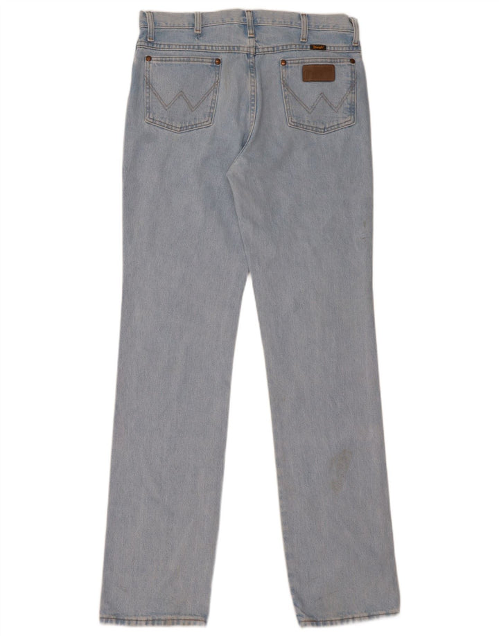 Ανδρικό τζιν Wrangler ίσιο W34 L36 Μπλε βαμβακερό
