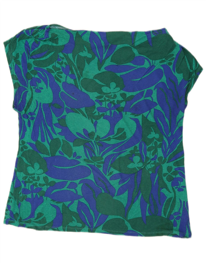 Max Mara Γυναικεία Μπλούζα Weekend Top UK 12 Medium Blue Floral