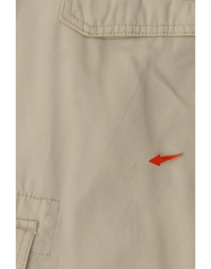 Ανδρικό σορτς Cargo Fila μεγάλο W34 από λευκό βαμβακερό