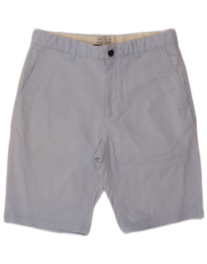 Ανδρικό σορτς Chino JACK WILLS W32 Μεσαίο μπλε βαμβακερό