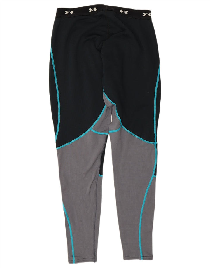 Γυναικεία γραφικά κολάν Under Armour UK 12 Medium Navy Blue Colourblock