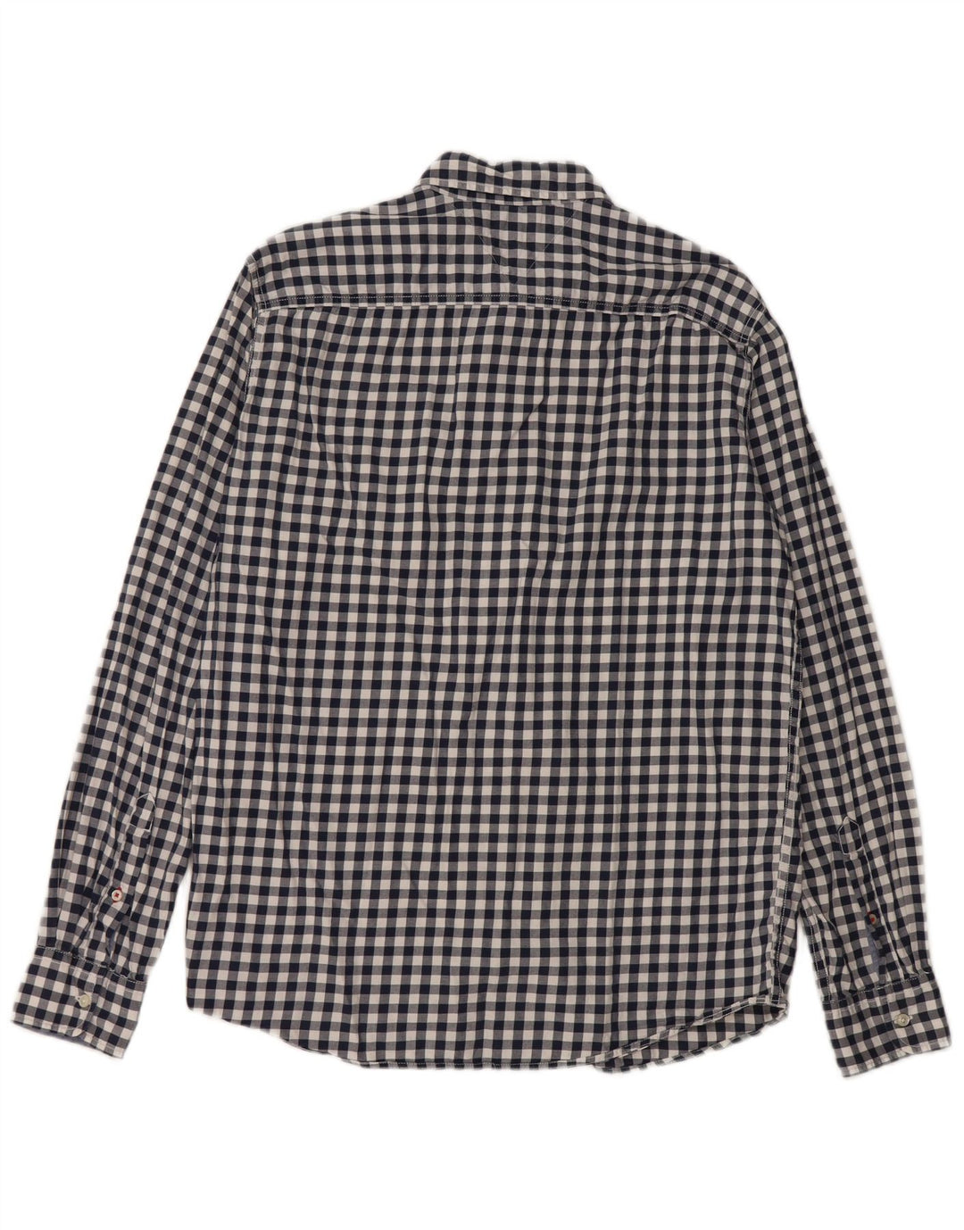 TOMMY HILFIGER Ανδρικό πουκάμισο Vintage Φανελένιο με μεσαίο μαύρο Gingham