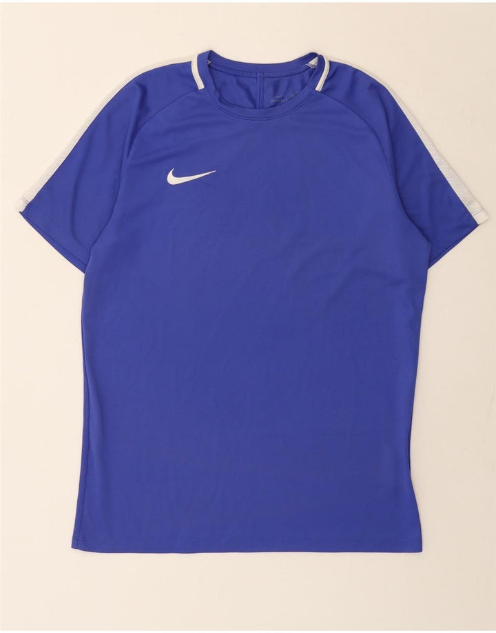Ανδρικό μπλουζάκι Nike Dri Fit Top Large Purple Colourblock
