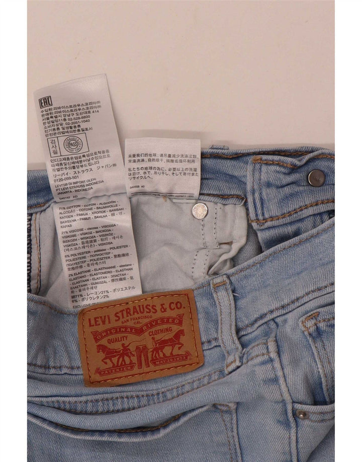 Γυναικείο τζιν ίσιο Levi's W25 L26 Μπλε βαμβακερό