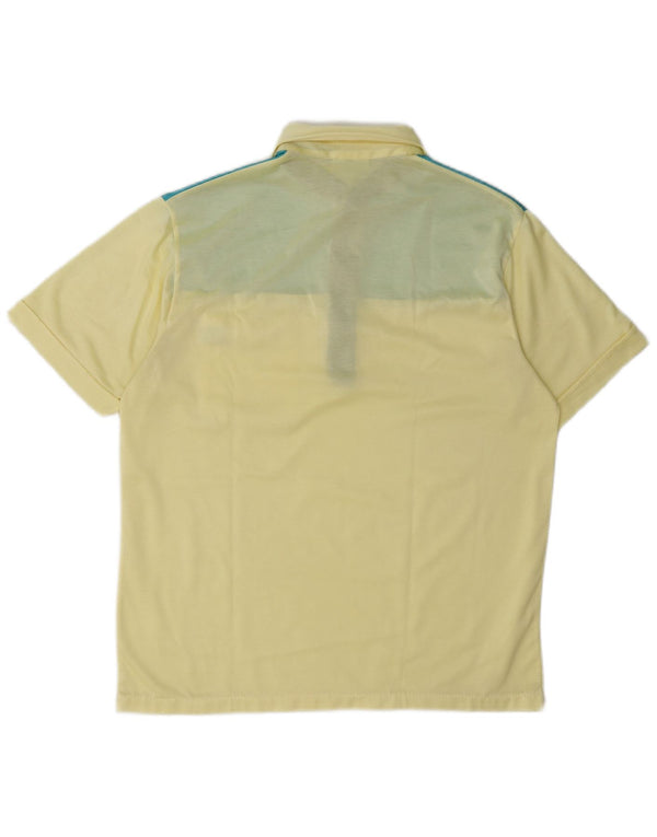 Canda Ανδρικό πουκάμισο πόλο IT 44/46 Small Yellow Colourblock