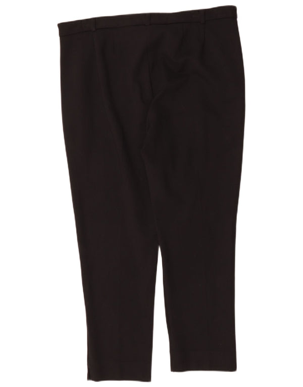 Marks & Spencer Γυναικείο ίσιο παντελόνι UK 18 XL W36 L26 μαύρο