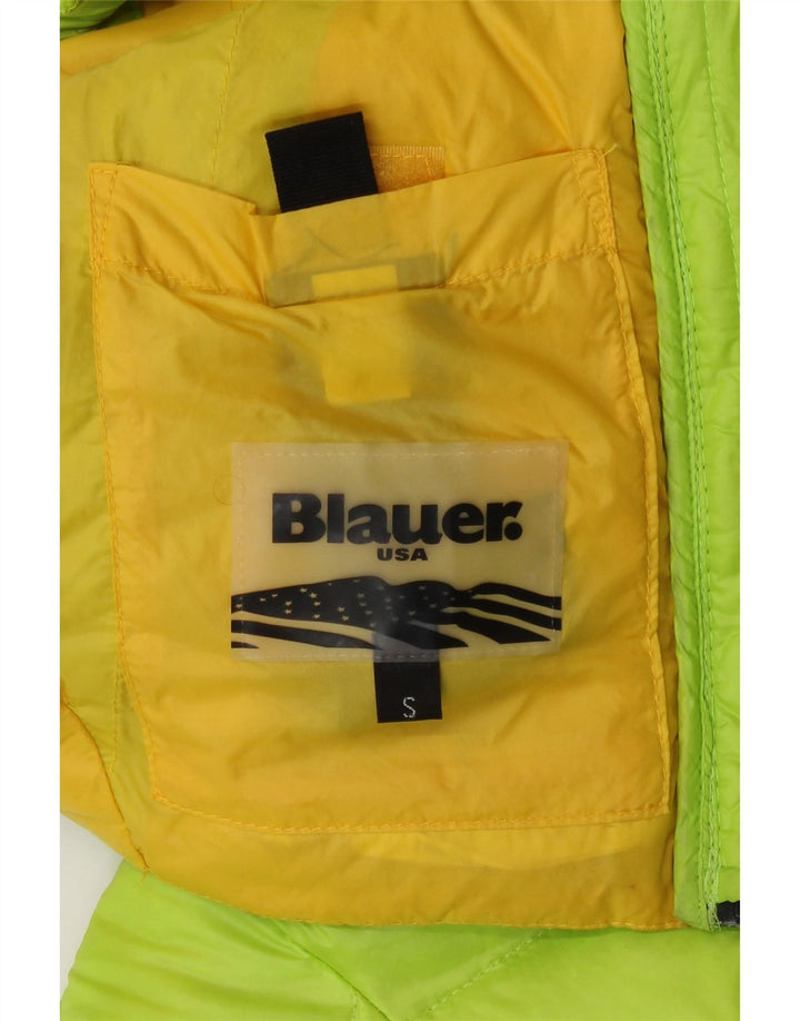 Blauer Γυναικείο Crop Padded Jacket UK 10 Small Green Polyamide