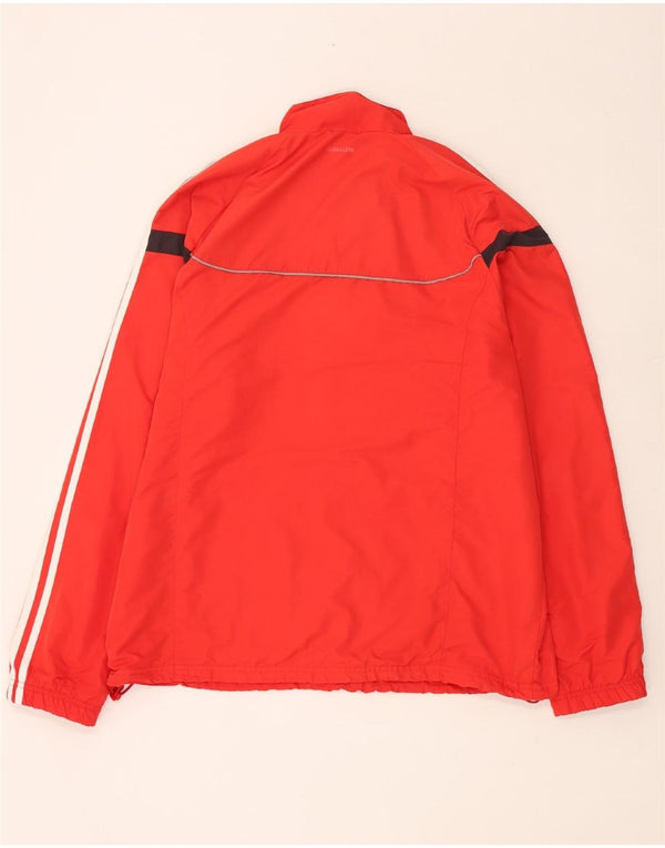 Ανδρικό μπουφάν ADIDAS Rain UK 46/48 XL Κόκκινο πολυεστέρας