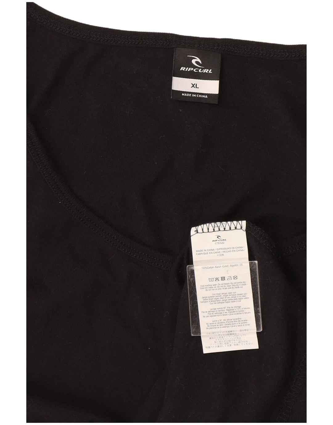 Ανδρικό γιλέκο Rip Curl XL Μαύρο βαμβακερό