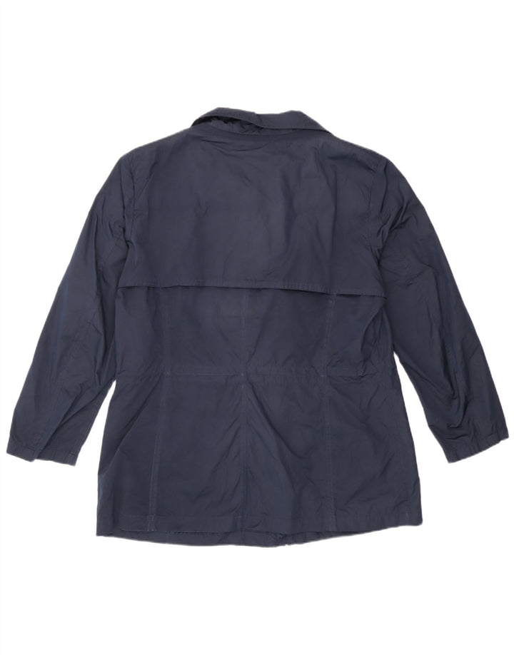 Geox Respira Γυναικείο Utility Jacket UK 14 Large Navy Blue Polyester