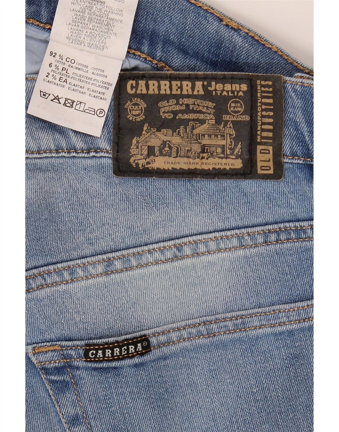 CARRERA Ανδρικό 717 Slim Jeans W36 L29 Μπλε Βαμβακερό