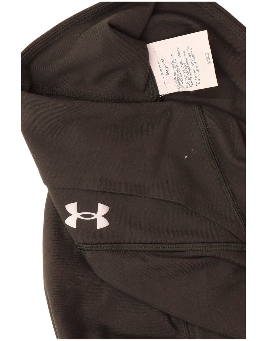 UNDER ARMOR Γυναικεία κολάν UK 10 Small Khaki Colorblock Πολυεστέρας